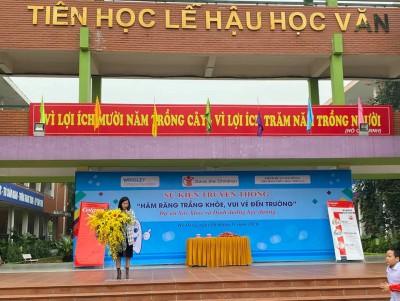 Sự kiện truyền thông "Hàm răng trắng khỏe - Vui vẻ đến trường"