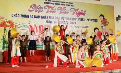 Hội thi văn nghệ chào mừng ngày nhà giáo Việt Nam 20/11