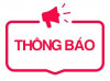 THÔNG BÁO TUYỂN SINH