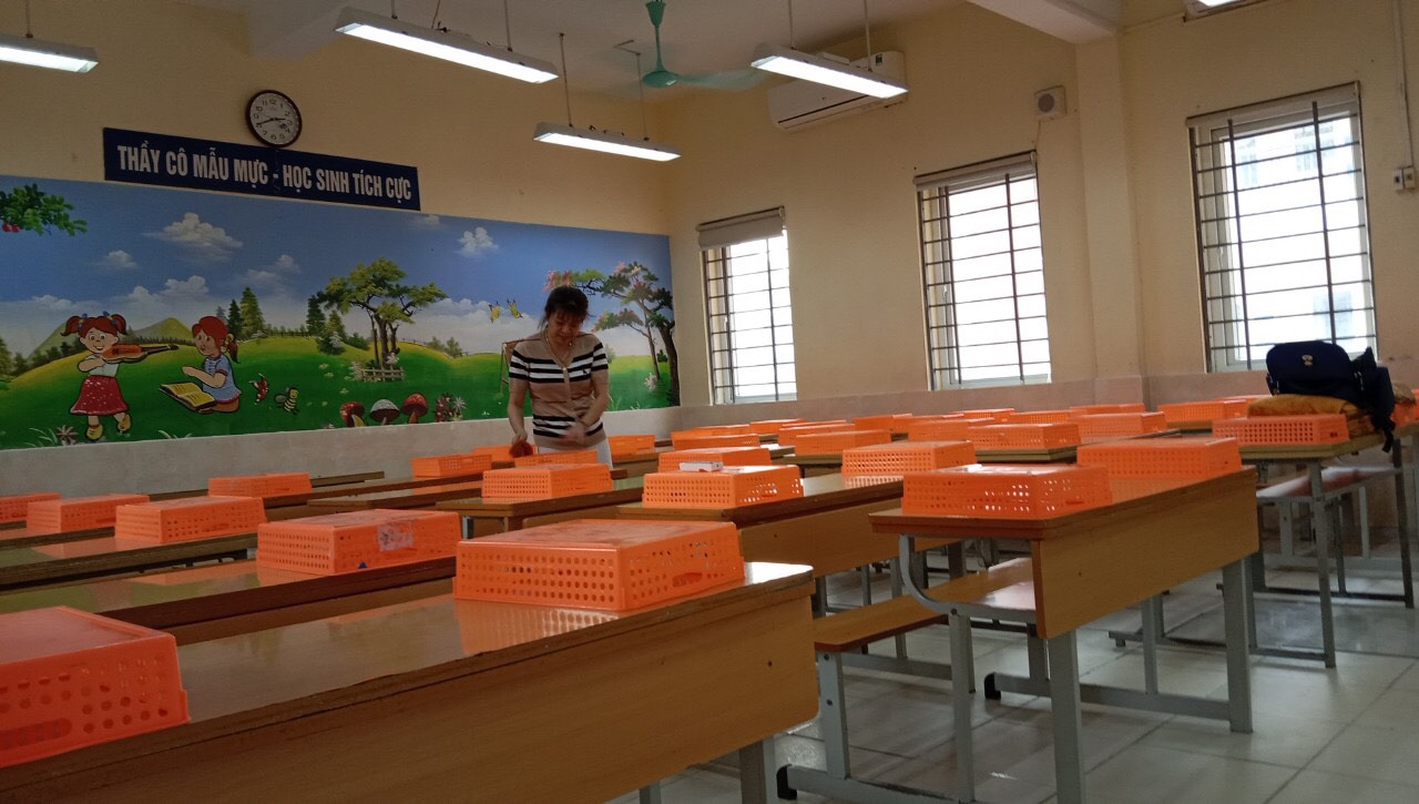 Trường Tiểu học Phú La sẵn sàng chào đón các em học sinh quay trở lại trường.