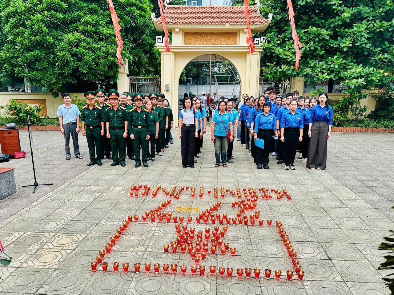 TRƯỜNG TIỂU HỌC PHÚ LA TỔ CHỨC CÁC HOẠT ĐỘNG TRI ÂN NHÂN NGÀY THƯƠNG BINH LIỆT SĨ 27/7